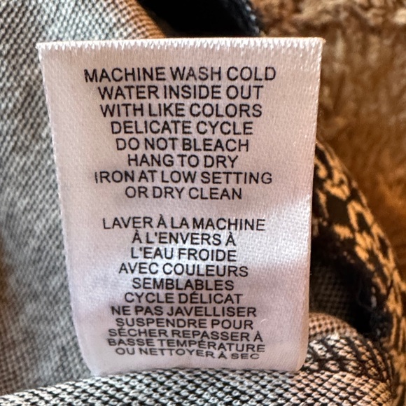 Jules & Leopold Black & White Wide-Leg Pants – S/P - Picture 10 of 10